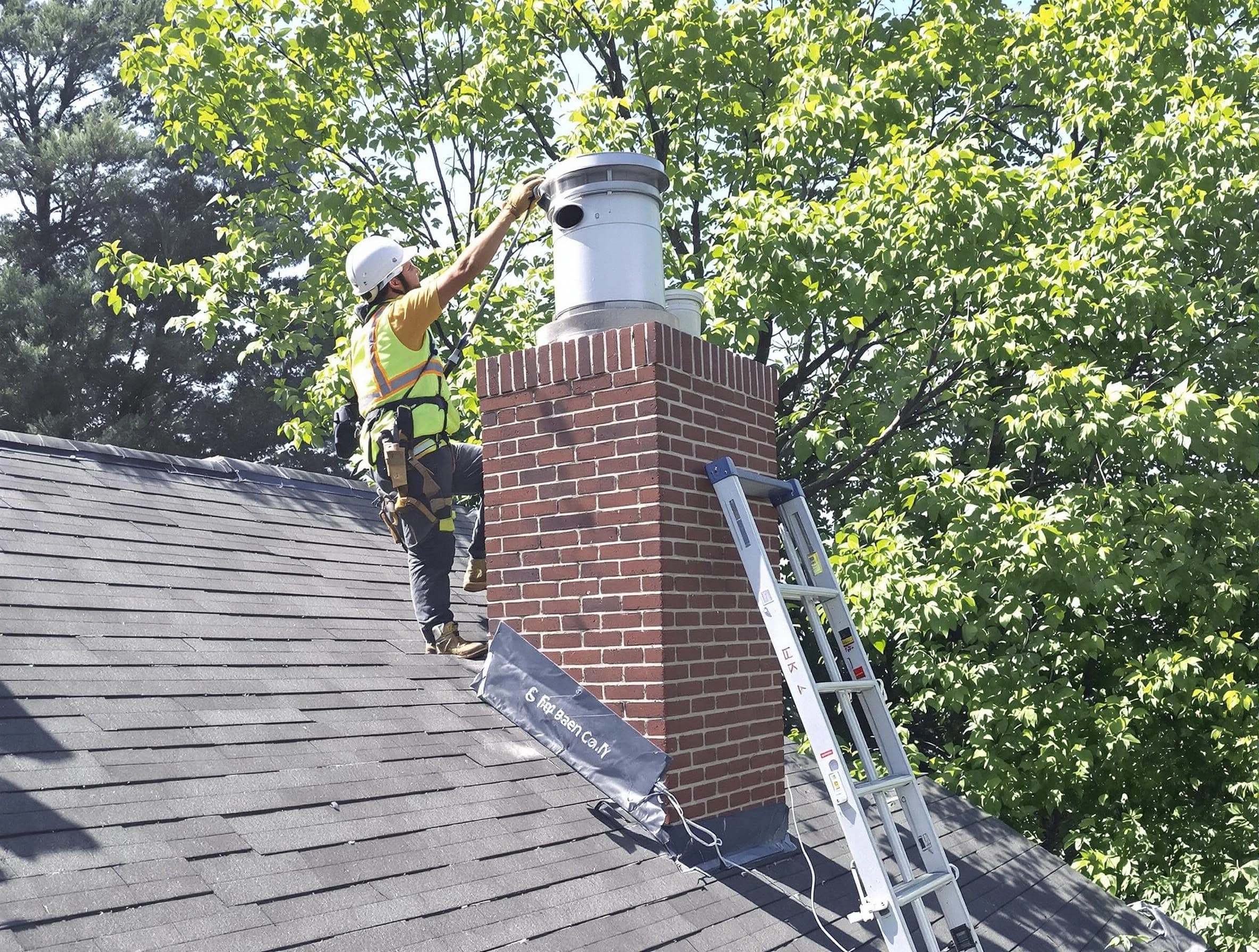 Chimney liner inspection by Kimberly Chimney Sweep in Kimberly, AL