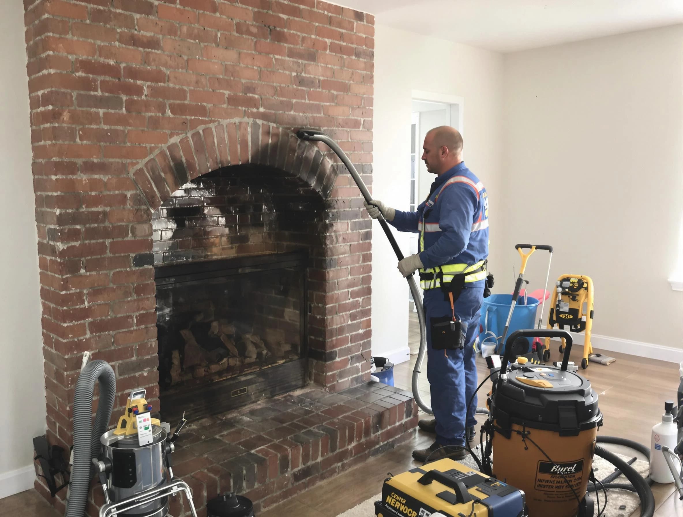 Kimberly Chimney Sweep expert performing detailed chimney sweep in Kimberly, AL
