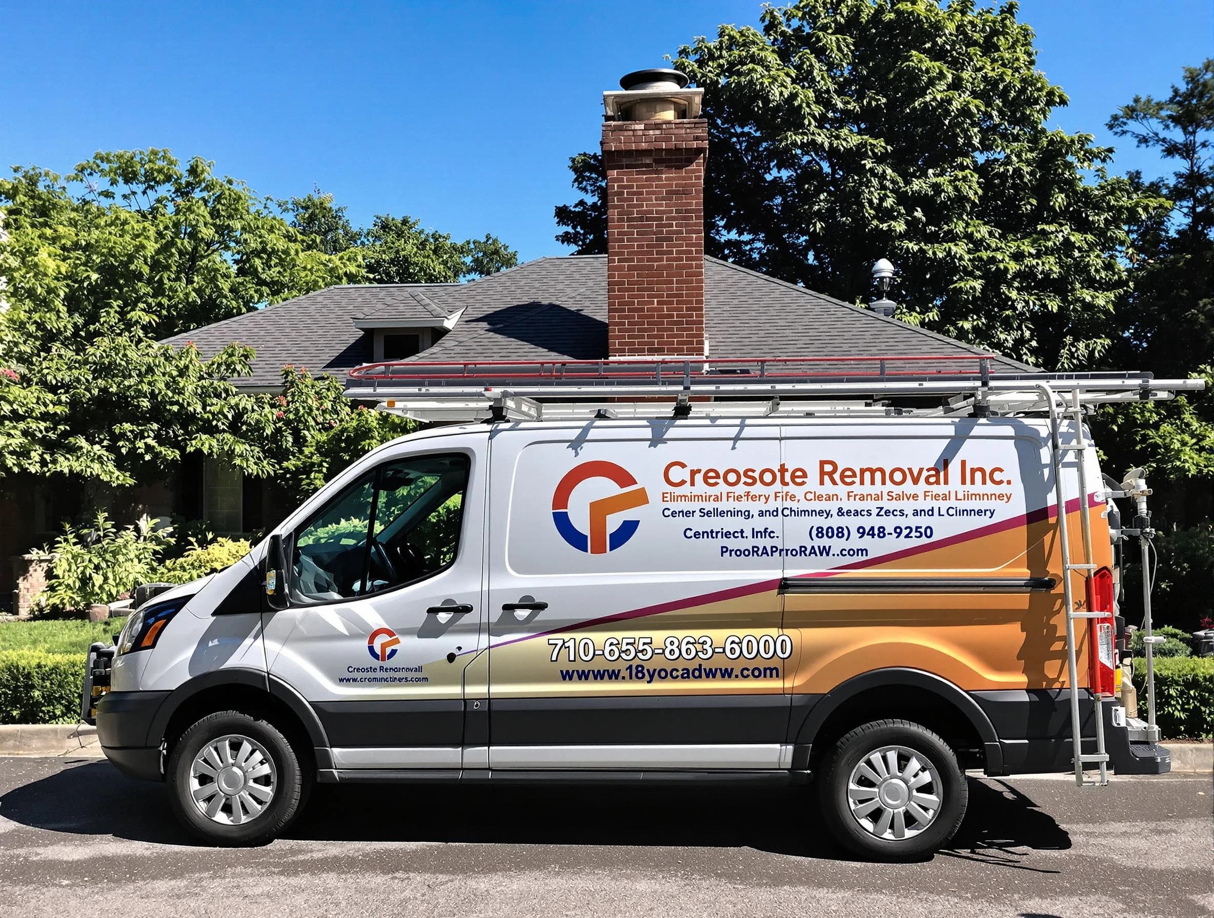 Kimberly Chimney Sweep technician removing creosote safely in Kimberly, AL