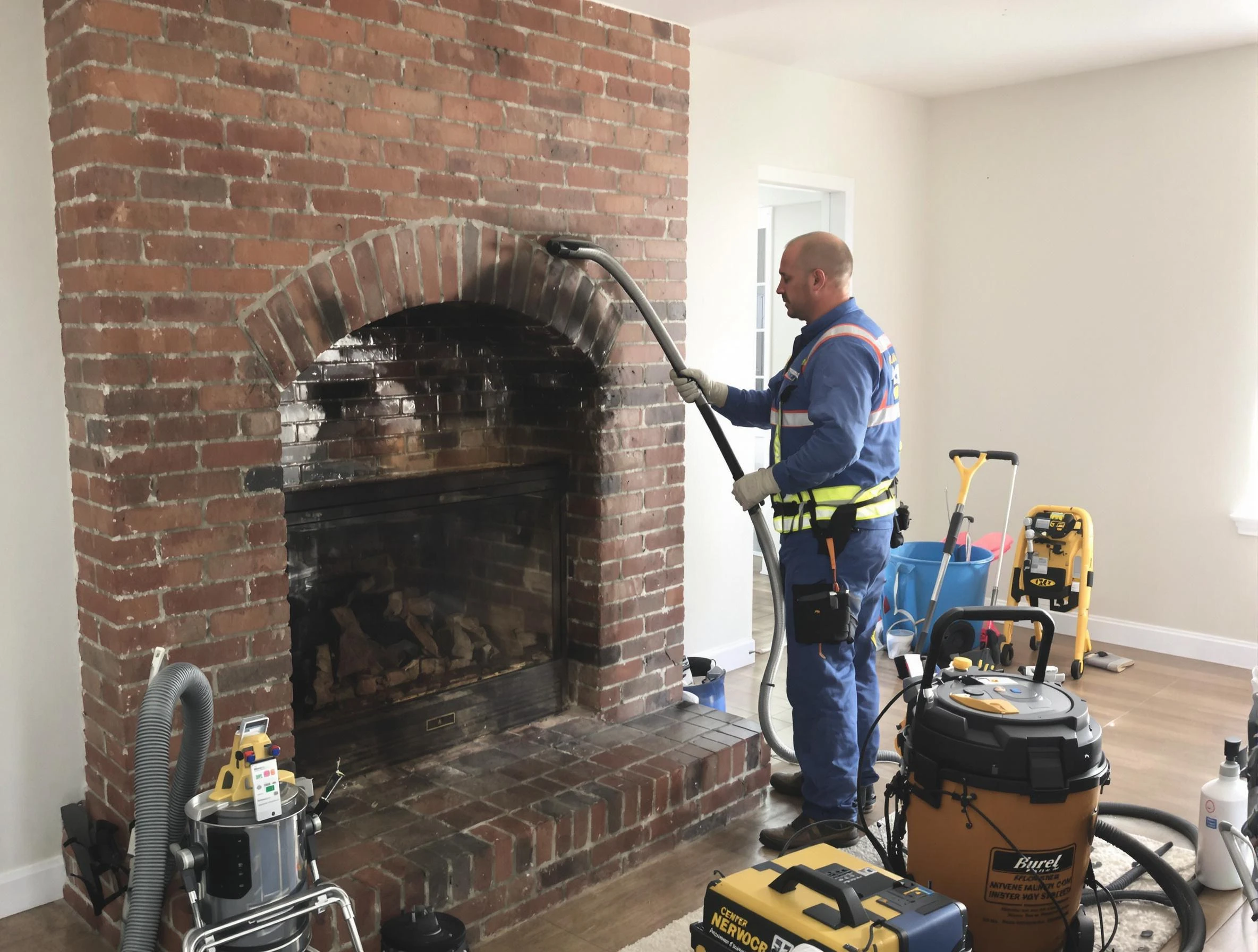 Kimberly Chimney Sweep expert performing detailed chimney sweep in Kimberly, AL